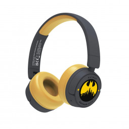 OTL Technologies Batman Gotham City Bluetooth Headset for Kids Grey/Yellow