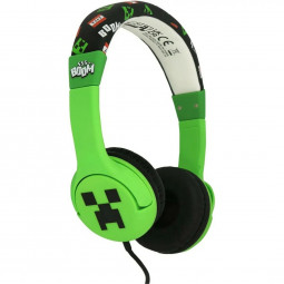 OTL Technologies Minecraft Creeper Headphones Green