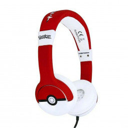 OTL Technologies Pokémon Pokéball Headphones Red