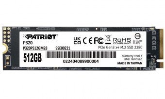 Patriot 512GB M.2 2280 NVMe P320