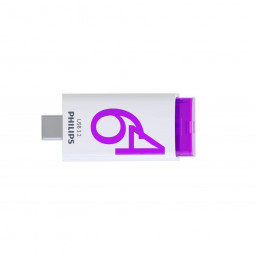 Philips 64GB USB 3.2 Type-C Magic Purpe