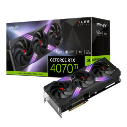 PNY GeForce RTX 4070 Ti 12GB DDR6X OC XLR8 Gaming Verto Triple Fan