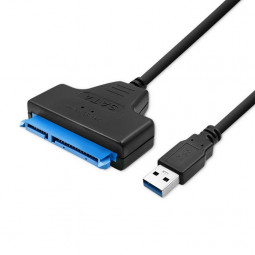 Qoltec USB 3.0 SATA adapter for HDD|SSD 2.5'''' Black