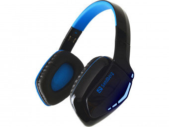 Sandberg Blue Storm Wireless Headset Black/Blue