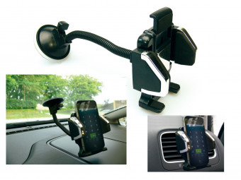 Sandberg In Car Universal Mobile Holder Black