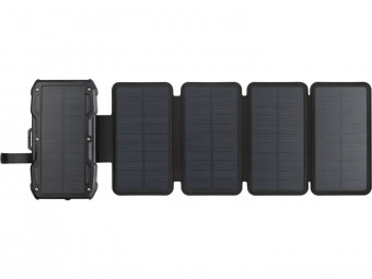 Sandberg Solar 5-Panel 10000mAh Powerbank Black