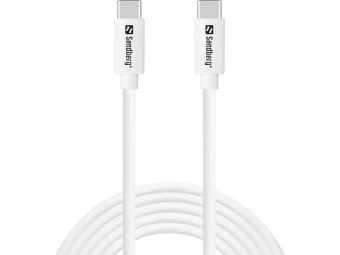 Sandberg USB-C 65W Cable 2m White