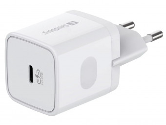 Sandberg USB-C AC Charger PD20W SAVER White