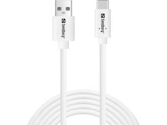 Sandberg USB-C to USB-A 2.0 2m White