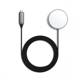 Satechi Magnetic Wireless Charging Cable Space Gray