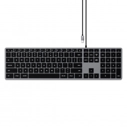 Satechi Slim W3 Type-C Keyboard Space Grey US