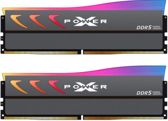 Silicon Power 32GB DDR5 6000MHz Kit(2x16GB) XPOWER Storm RGB Gaming Black