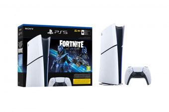 Sony PlayStation 5 Slim 1TB Digital Edition White + Fortnite Bundle