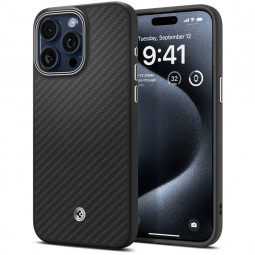 Spigen Enzo Aramid for iPhone 15 Pro Max Matte Black