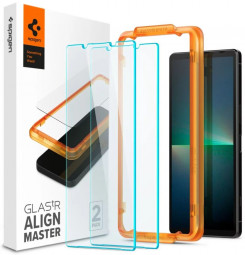 Spigen Glass AlignMaster 2 Pack Sony Xperia 5V
