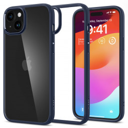 Spigen iPhone 15 Plus Case Ultra Hybrid Navy Blue