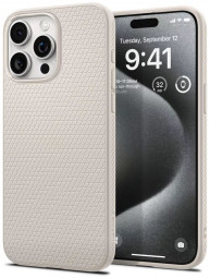 Spigen Liquid Air for iPhone 15 Pro Natural Titanium