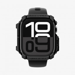 Spigen Rugged Armor Apple Watch 10 42mm Matte Black