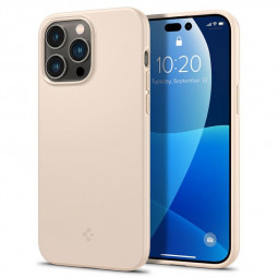 Spigen Thin Fit, sand beige - iPhone 14 Pro