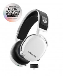 Steelseries Arctis 7+ Wireless Gaming Headset White