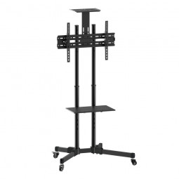 TECHLY  Floor Trolley with Shelf LCD/LED/Plasma 37