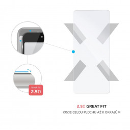 FIXED Tempered glass screen protector for Samsung Galaxy A72, clear