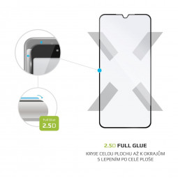 FIXED Tempered glass screen protector Full-Cover for Xiaomi Mi9 Lite, full screen, black