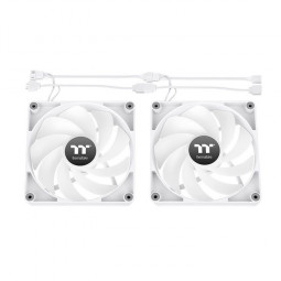 Thermaltake CT120 Reverse ARGB Sync PC Cooling Fan White (2-Fan Pack)