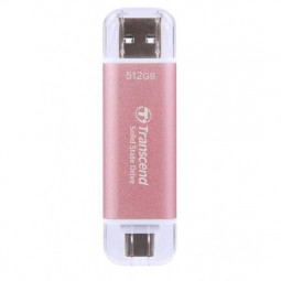 Transcend 512GB USB3.0/USB Type-C ESD310C Pink