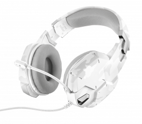 Trust GXT 322 Dynamic Gamer Headset White Camouflage