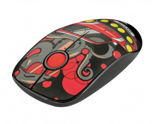 Trust Sketch Silent Click Wireless Mouse Red