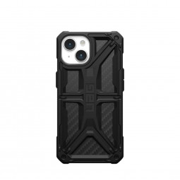 UAG Monarch case for iPhone 15 Carbon Fiber