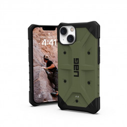 UAG Pathfinder, olive - iPhone 14