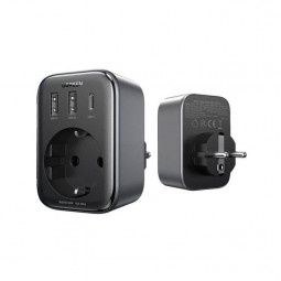 UGREEN CD314 Travel Adapter Black