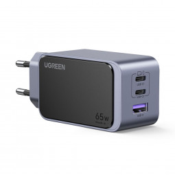 UGREEN Nexode S 65W 3-Port GaN Fast Charger EU Grey