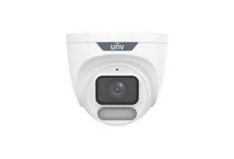 Uniview Easystar 4MP Colorhunter Wise-ISP turret dómkamera, 2.8mm fix objektívvel, mikrofonnal