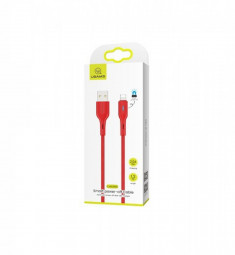 Usams Smart Power-off Cable --U-Bob Series 1,2m Red