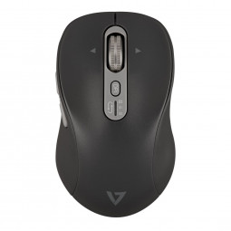 V7 MW600BT Dual Mode Bluetooth 2.4Ghz Fast Side Scroll Mouse Black