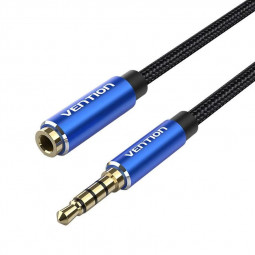 Vention 3,5mm Jack Audio Cable Extender 1m Black/Blue