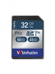 Verbatim 32GB SDHC Pro Class10 U3 V30