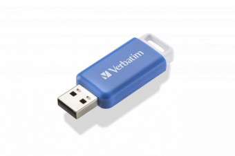 Verbatim 64GB DataBar USB2.0 Blue