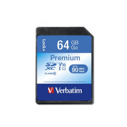 Verbatim 64GB SDXC Premium Class10