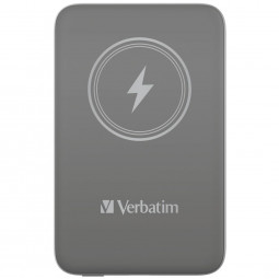 Verbatim Charge 'n' Go Magnetic Wireless 10000mAh PowerBank Grey