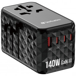 Verbatim GaN III Universal Travel Adapter UTA-10