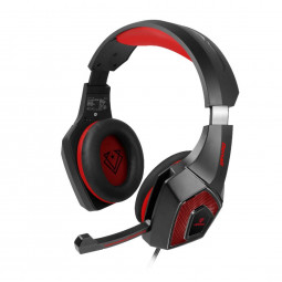 VERTUX Denali RGB Headset Red