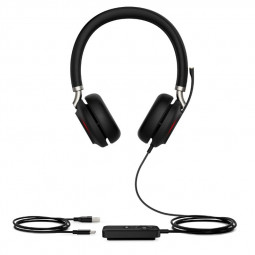 Yealink UH38 Dual UC Wireless Bluetooth USB-A Headset Black