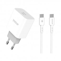 YOOUP NC60-C 20W USB-C cable 1m White