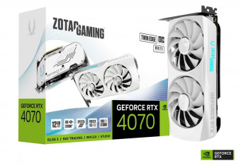 Zotac GeForce RTX 4070 12GB DDR6X Twin Edge OC White